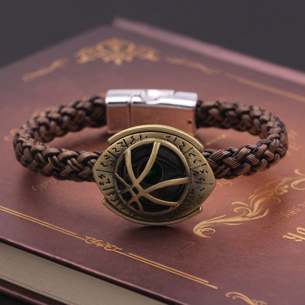 Strange Bracelet Mystic Artifact Eye Of Agamotto Braided Rope Chain Bracelet5
