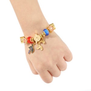 arms Bracelet for Kids Iron Man Hulk Loki DIY Original Jewelry Bracelets Y2k4