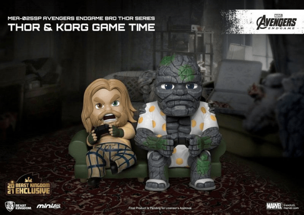 avengers endgame mini egg attack figure bro thor korg game time heo emea exclusive 8 cm 2 800 800