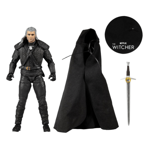 the witcher geralt of rivia akciofigura 18 cm 6126