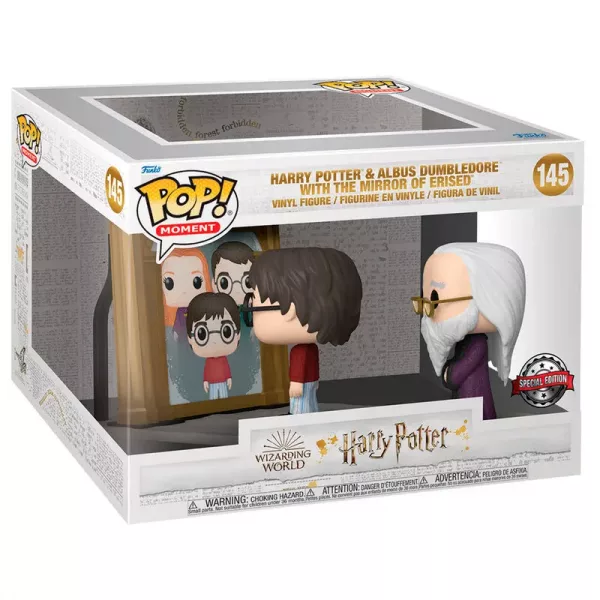 harry potter funko pop movie moment vinyl figura mirror of erised 9 cm 336907