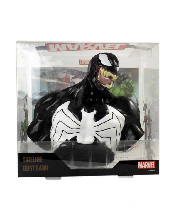 marvel comics deluxe coin bank venom 20 cm 05200