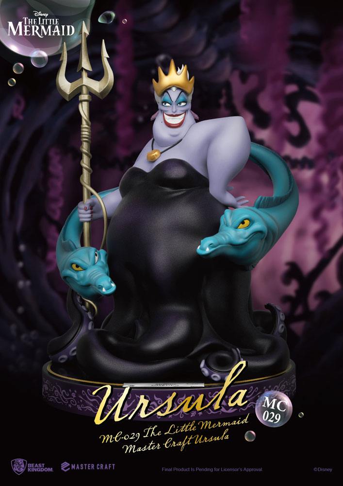 The Little Mermaid Master Craft Szobor Ursula 41 cm