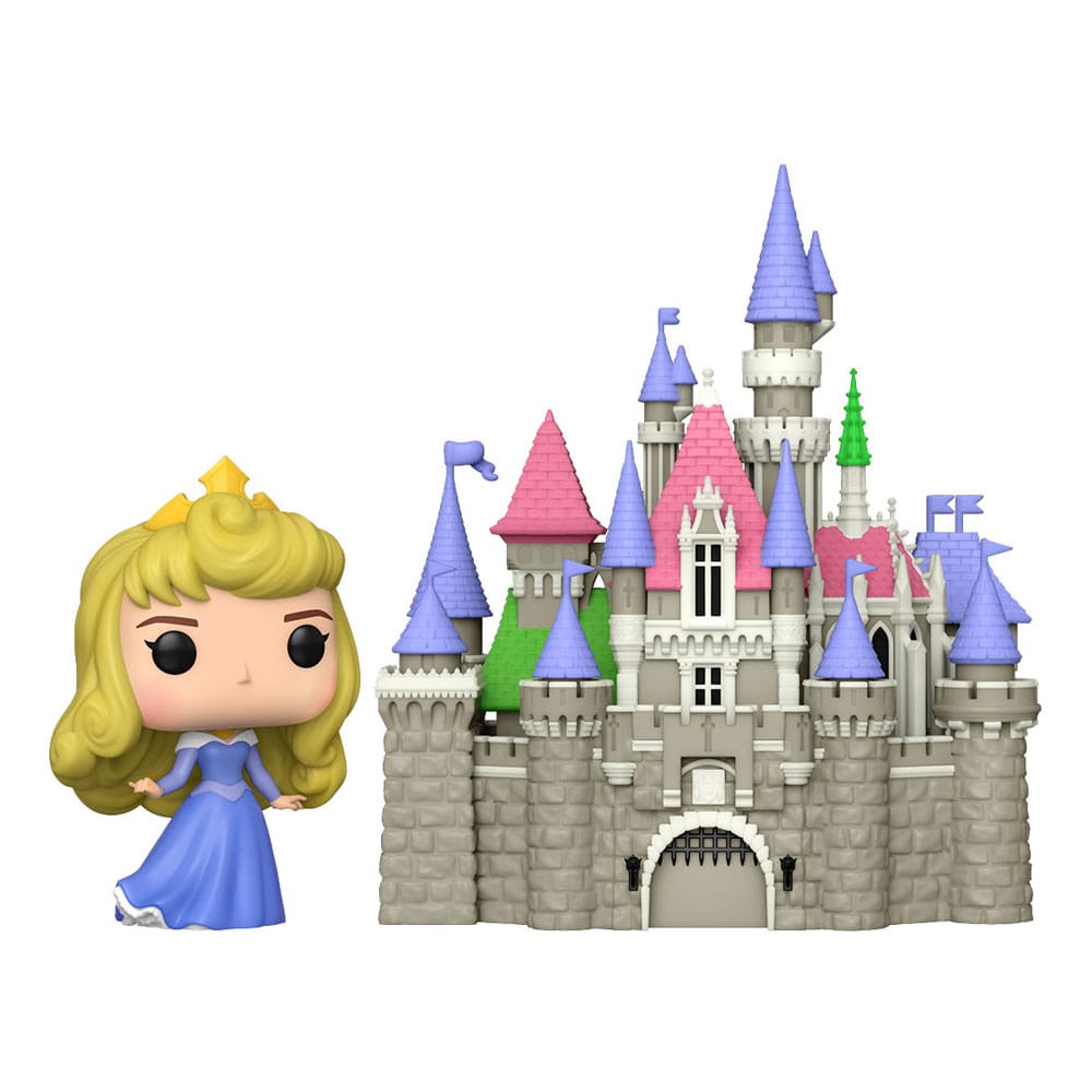 Disney: Ultimate Princess POP! Town Vinyl Figura Aurora & Castle (Sleeping Beauty) 9 cm