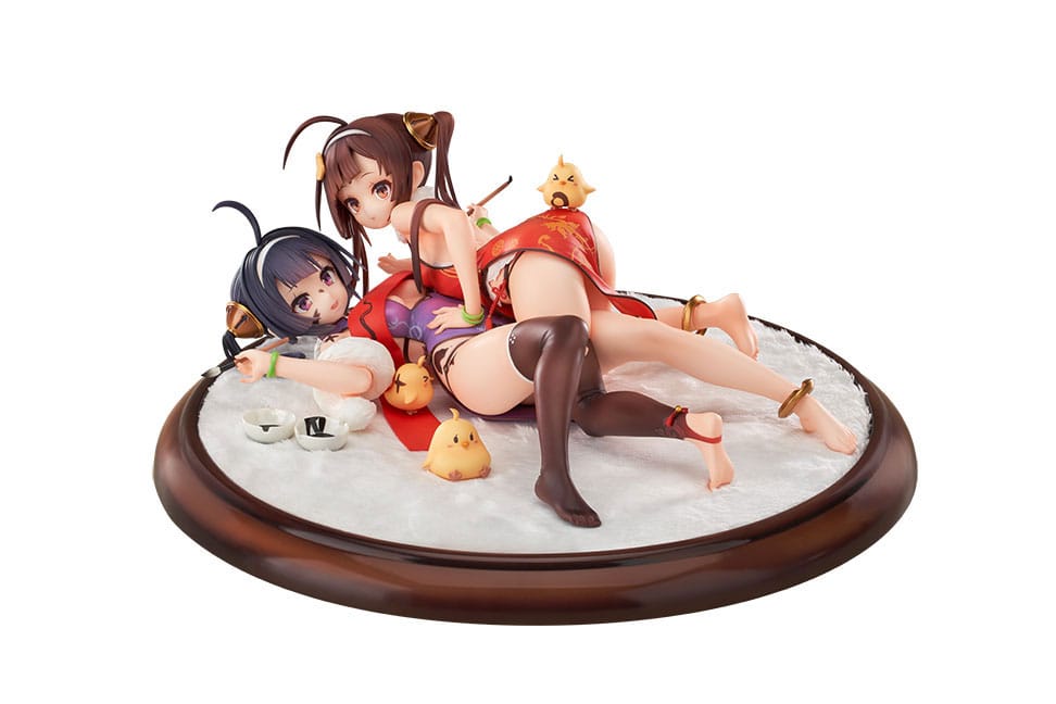 Azur Lane PVC Szobor 1/7 Ping Hai & Ning Hai 12 cm