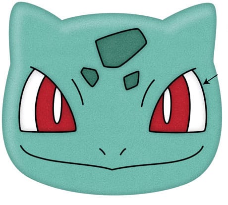 Pokemon Párna Bulbasaur 34 cm