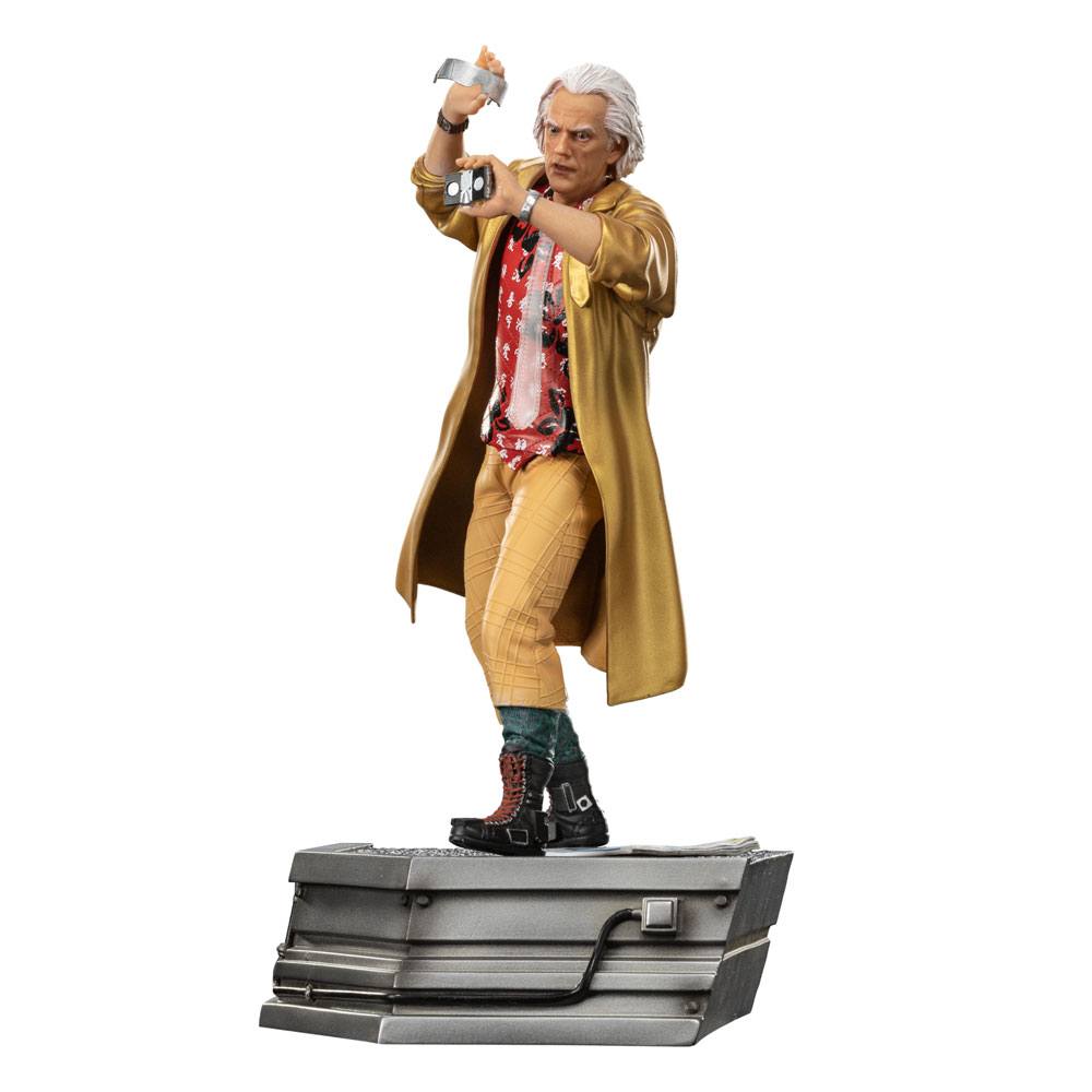 Back to the Future II Art Scale Szobor 1/10 Doc Brown 25 cm