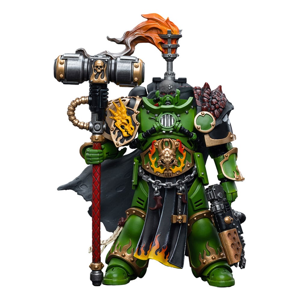 Warhammer 40k Akciófigura 1/18 Salamanders Captain Adrax Agatone 12 cm