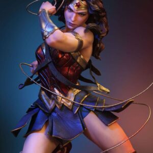 x qs ww comic statue u