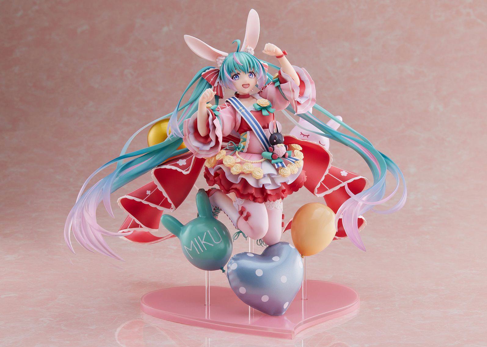 Miku Hatsune PVC Szobor 1/7 Miku Hatsune Birthday 2021 (Pretty Rabbit Ver.) by Spiritale 21 cm