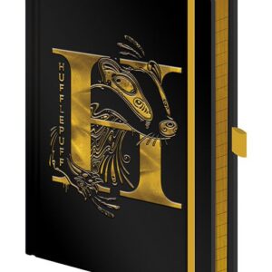Harry Potter Prémium Jegyzetfüzet A5 Hugrabug Foil