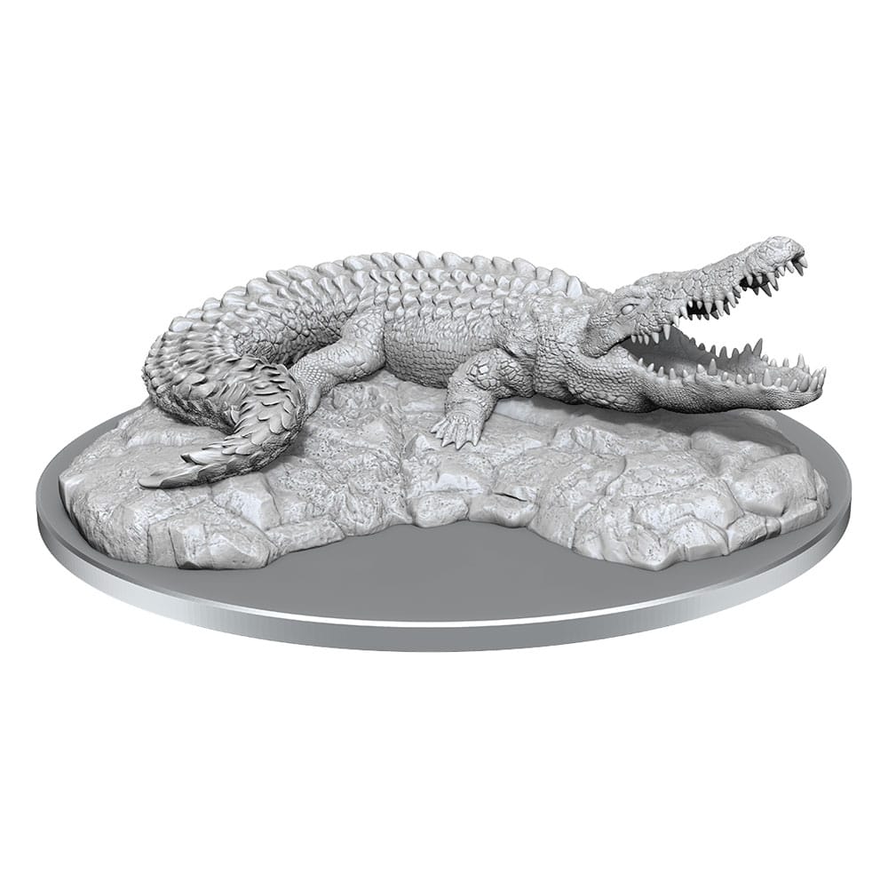 WizKids Deep Cuts Unpainted Miniature Giant Crocodile Case (2 ...