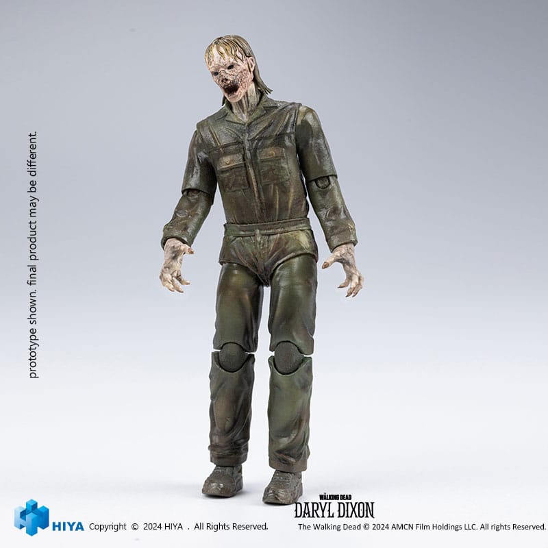 The Walking Dead Exquisite Mini Akciófigura 1/18 Daryl Dixon Dark Eyes Walker 11 cm