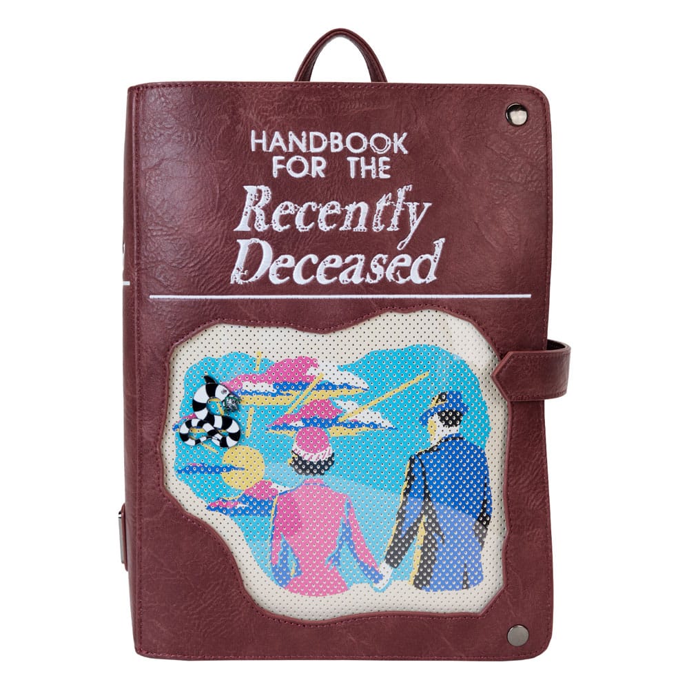 Beetlejuice by Loungefly Hátizsák Mini Handbook for the recently Deceased Kitűző Trader