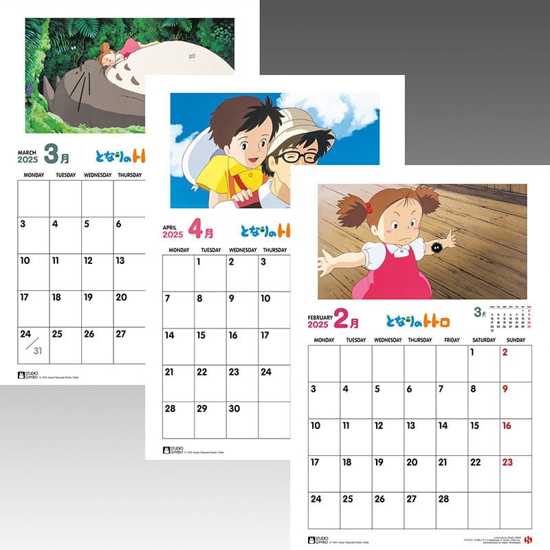 Studio Ghibli Calendar 2025 *English Version* Collectors.hu