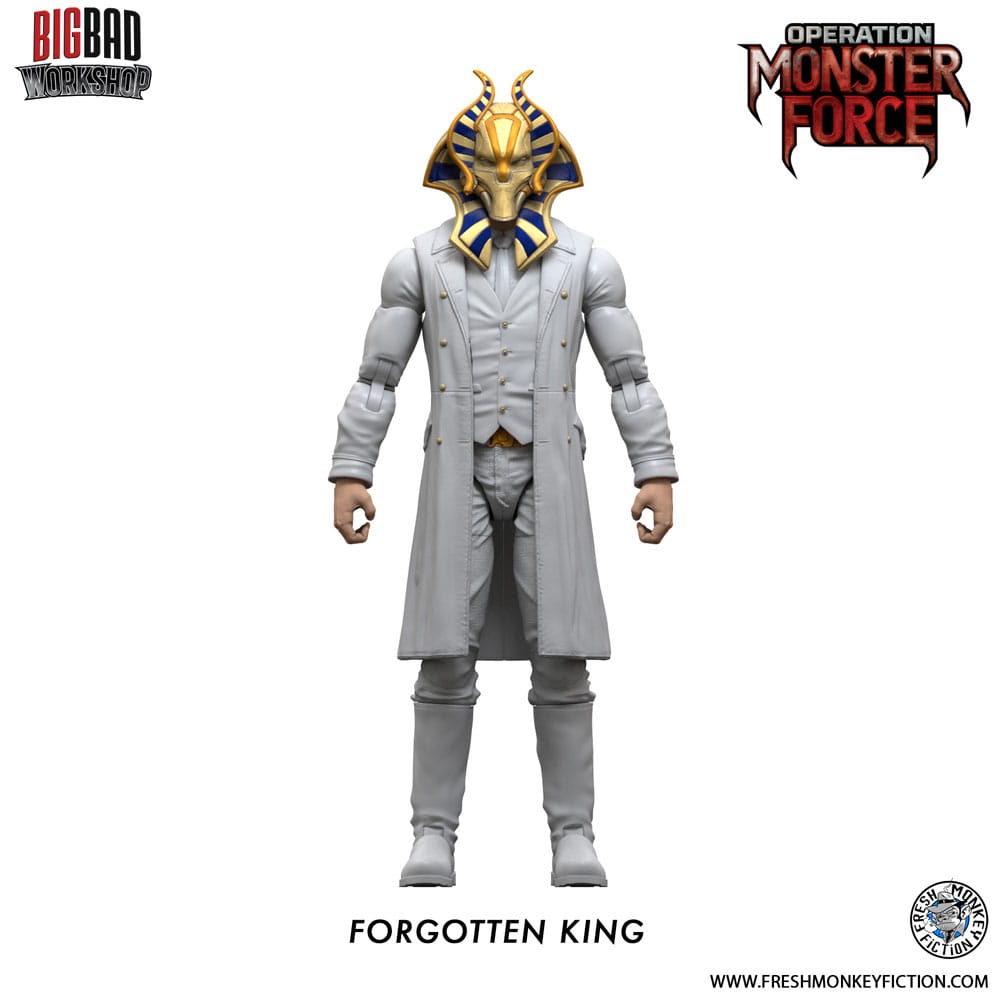 Operation: Monster Force Akciófigura 1/12 Forgotten King 15 cm