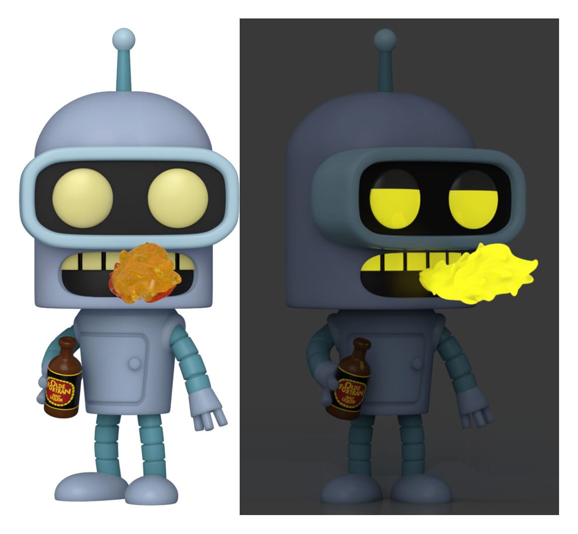 Futurama POP! TV Vinyl Figurák Bender w/CH(GW) 9 cm Válogatás (6)