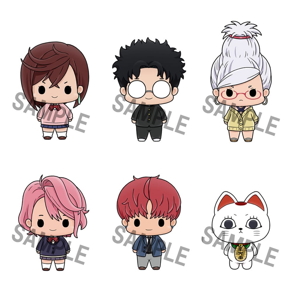 Dandadan Chokorin Mascot Series Trading Figura 6-Csomag 5 cm