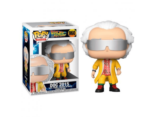 back to the future funko pop film vinyl figure doc brown 2015 9 cm