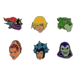 Masters of the Universe Kitűző Badges 6-Csomag Karakterek