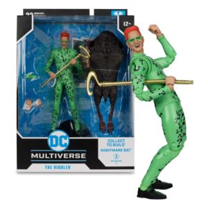 DC Build A Megafig Batman Forever The Riddler (Gold Label) 18 cm Figura