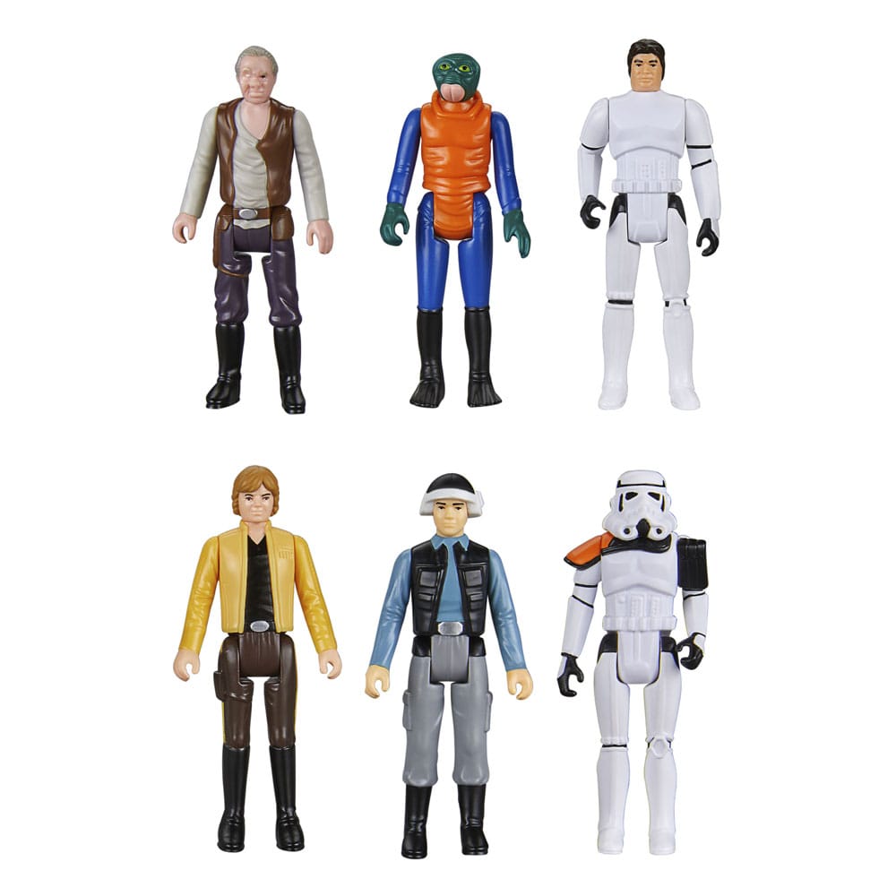 Star Wars Episode IV Retro Kollekció Akciófigura 6-Csomag 10 cm