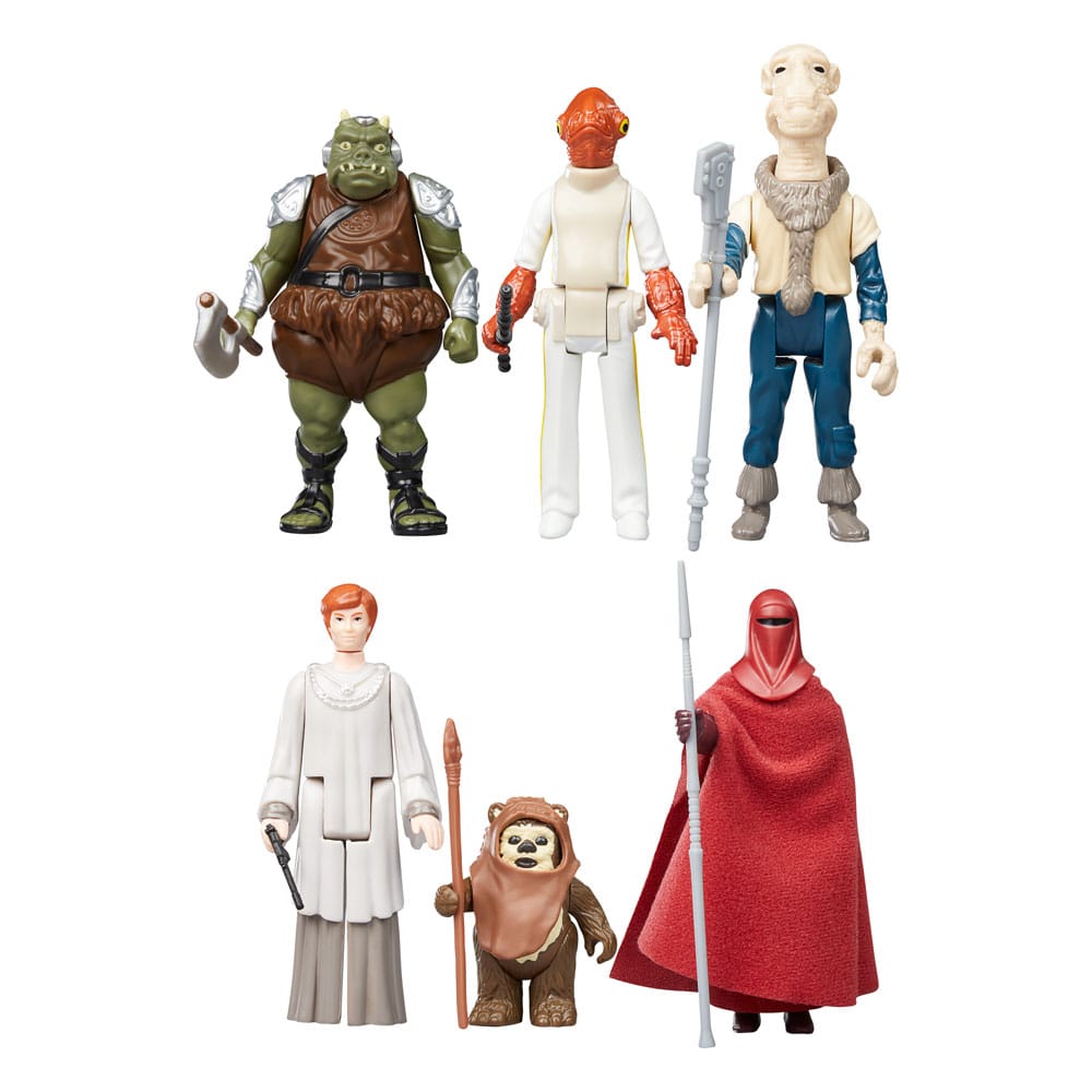 Star Wars Episode VI Retro Kollekció Akciófigura 6-Csomag 10 cm