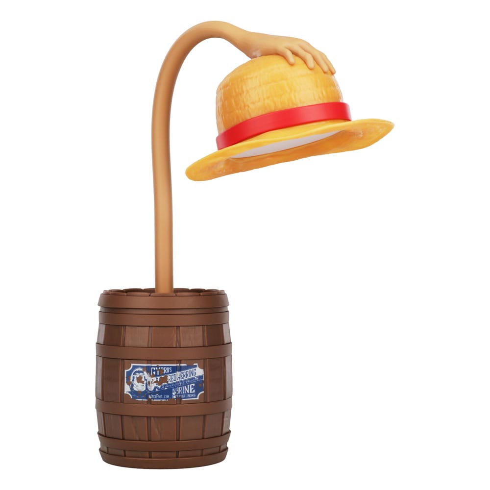 One Piece Posable Desk Lámpa Szívószál Sapka 28 cm