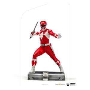 Power Rangers BDS Art Scale Szobor 1/10 Red Ranger 17 cm