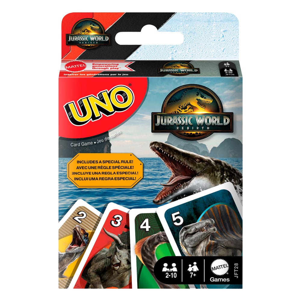 Jurassic World Rebirth UNO Kártyajáték