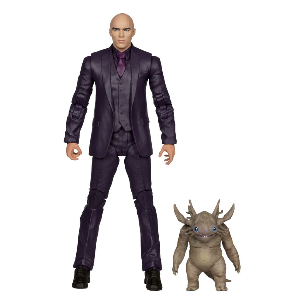 Superman (2025) DC Multiverse Deluxe Akciófigura Lex Luthor  Baby Kaiju (Deluxe Theatrical Kiadás) 18 cm