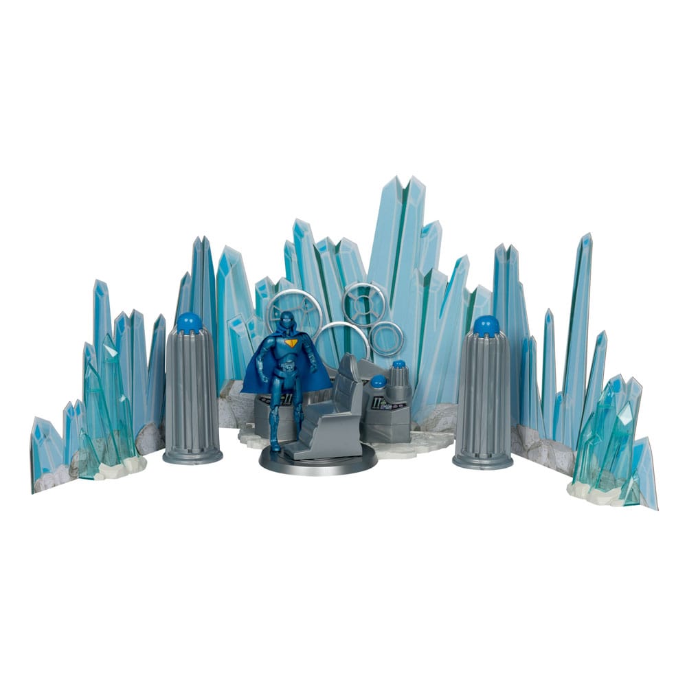 Superman (2025) DC Direct Játékkészlet Fortress of Solitude  Superman Robot
