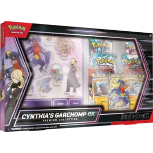 Pokémon TCG: Cynthia’s Garchomp ex - June Premium Collection Gyűjtői Kártyacsomag
