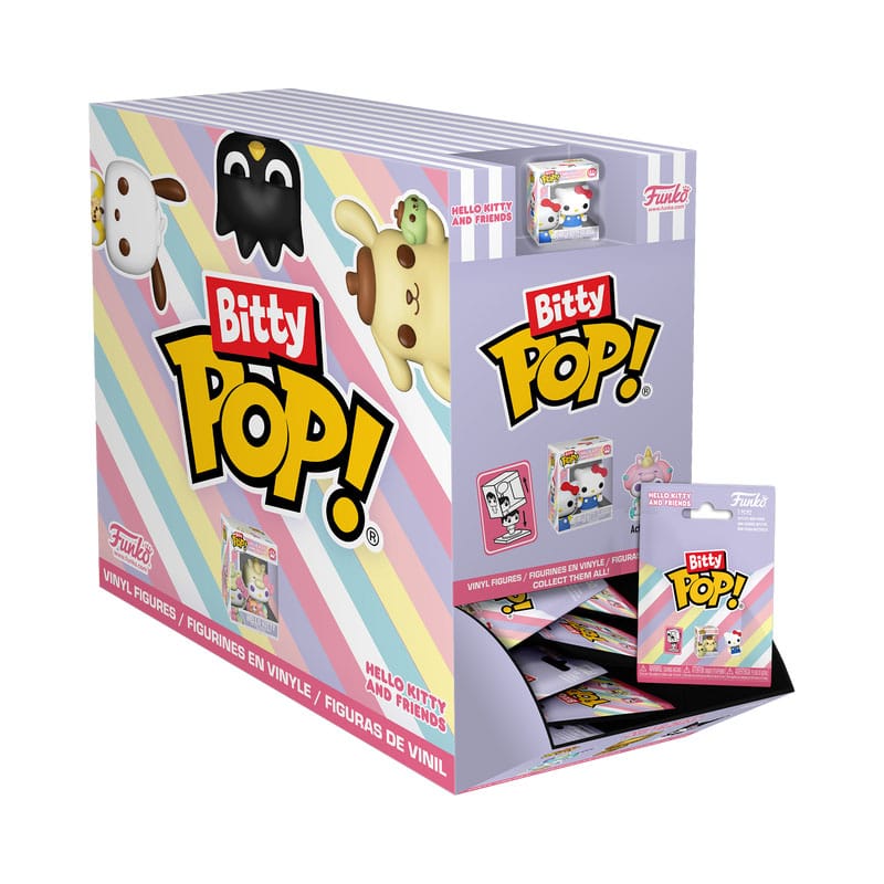 Sanrio Bitty POP! Vinyl Figura Készlet (32) PDQ 2,5 cm