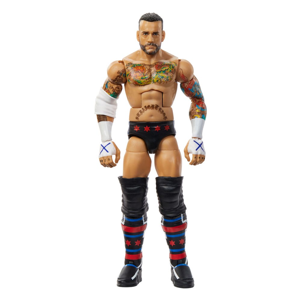 WWE Elite Kollekció Akciófigura CM Punk 15 cm