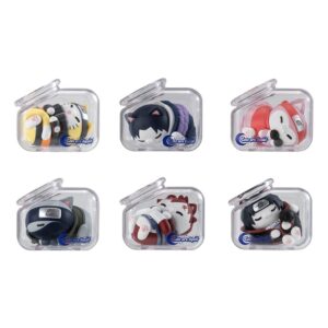 Naruto Shippuden Mega Cat Project Nyaruto! Trading Figurák Good Night Nyaruto! 3 cm Válogatás (8)