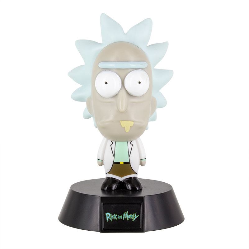 Rick & Morty 3D Icon Lámpa Rick 10 cm