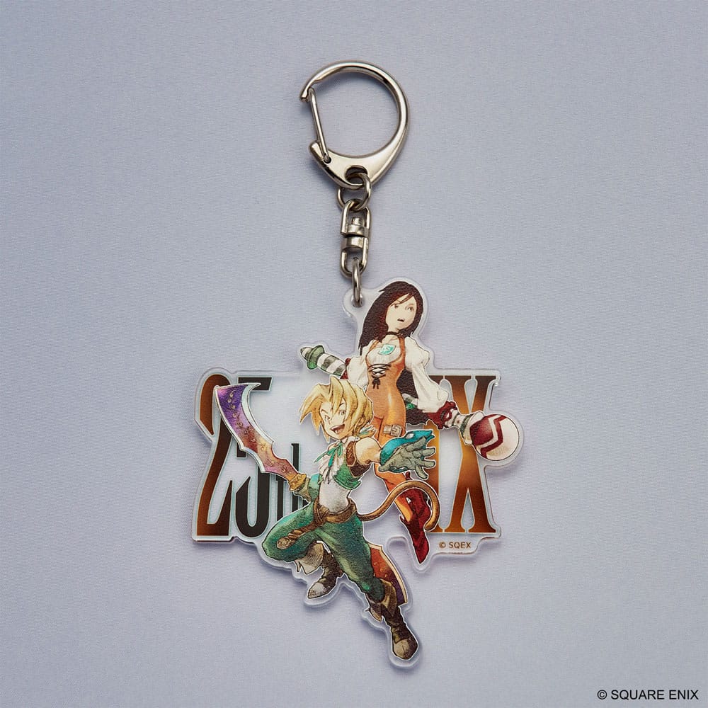 Final Fantasy IX Akril Kulcstartó 25th Évfordulós Zidane & Garnet