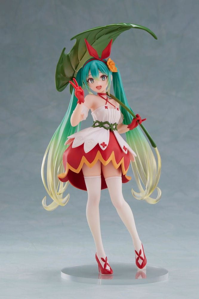 Hatsune Miku PVC Szobor Hatsune Miku Wonderland Figura Thumbelina 18 cm
