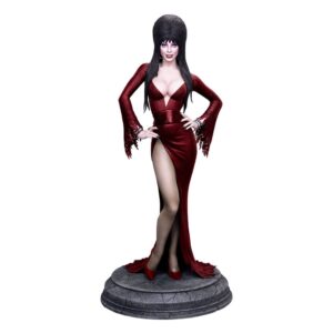 Elvira: Mistress of the Dark Makett 1/4 Elvira (Red Glitter Dress) 48 cm