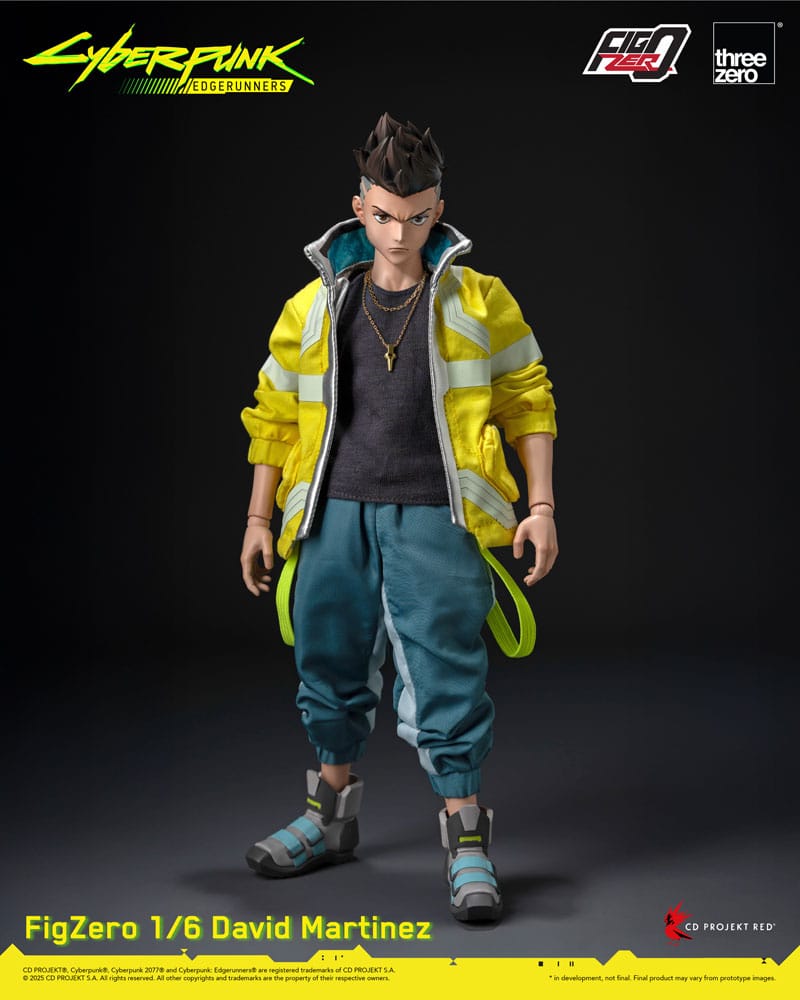 Cyberpunk: Edgerunners FigZero Akciófigura 1/6 David Martinez 28 cm