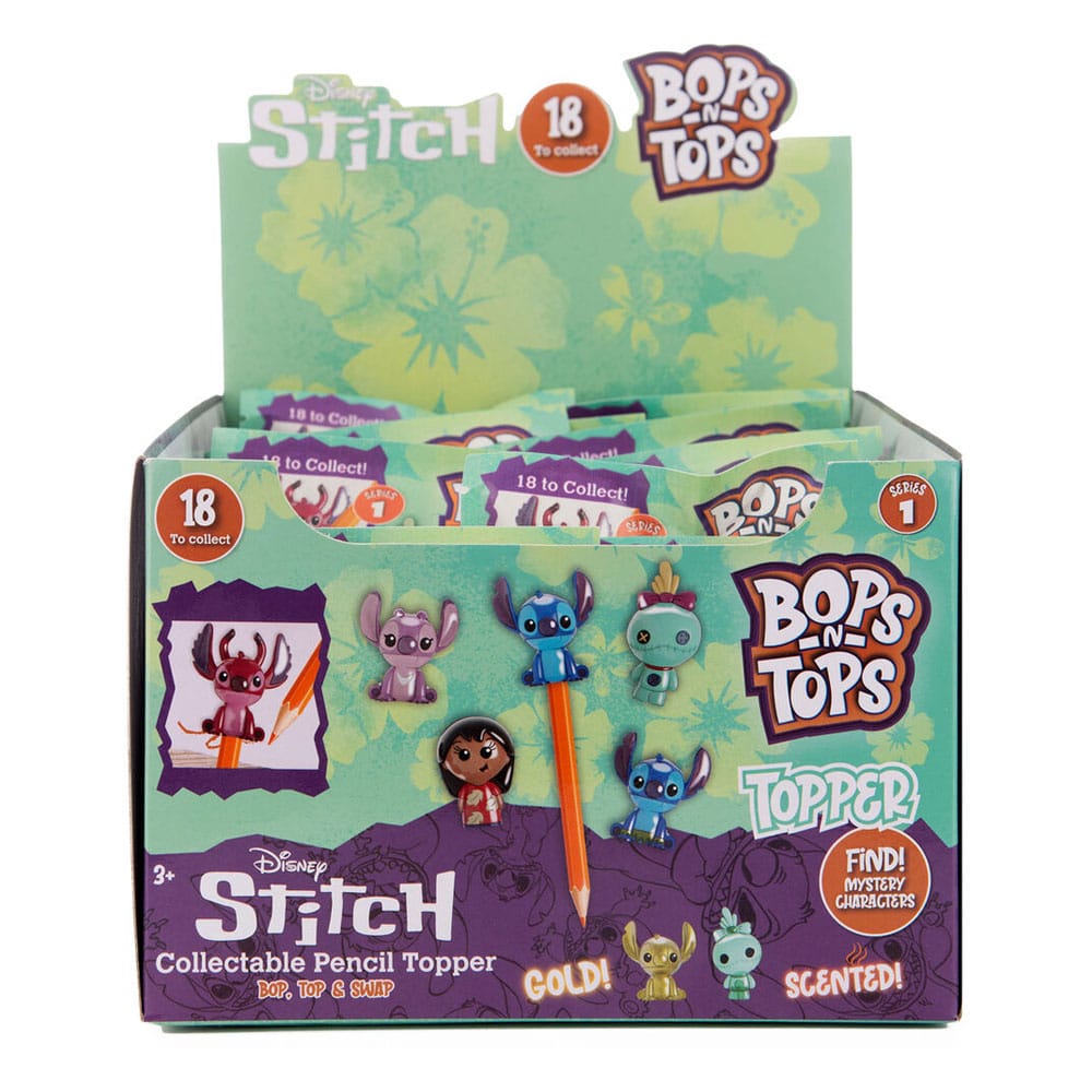 Lilo & Stitch Bops & Tops Toppers Készlet (12)
