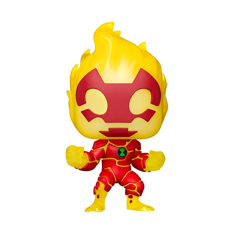 Ben 10 POP! TV Vinyl Figurák Heatblast 9 cm