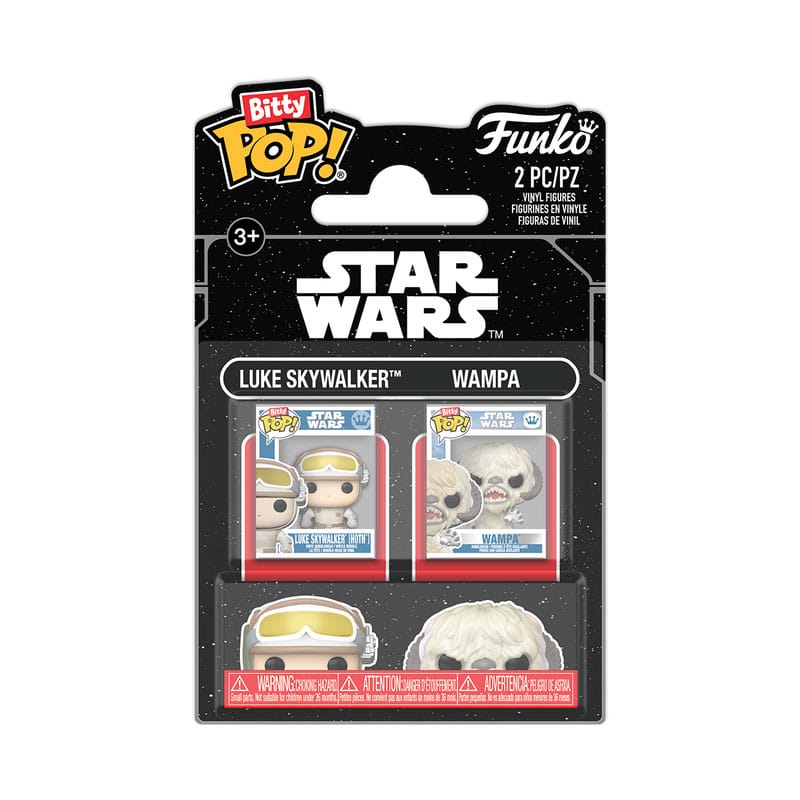 The Empire Strikes Back Bitty POP! Vinyl Figura 2-Csomag L&W 2,5 cm