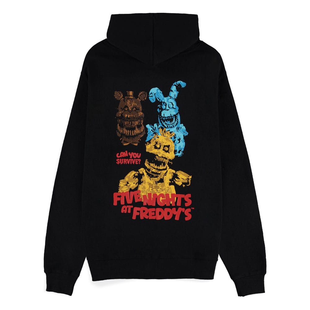 Five Nights at Freddy’s Zipper Hoodie Can You Survive Size XL