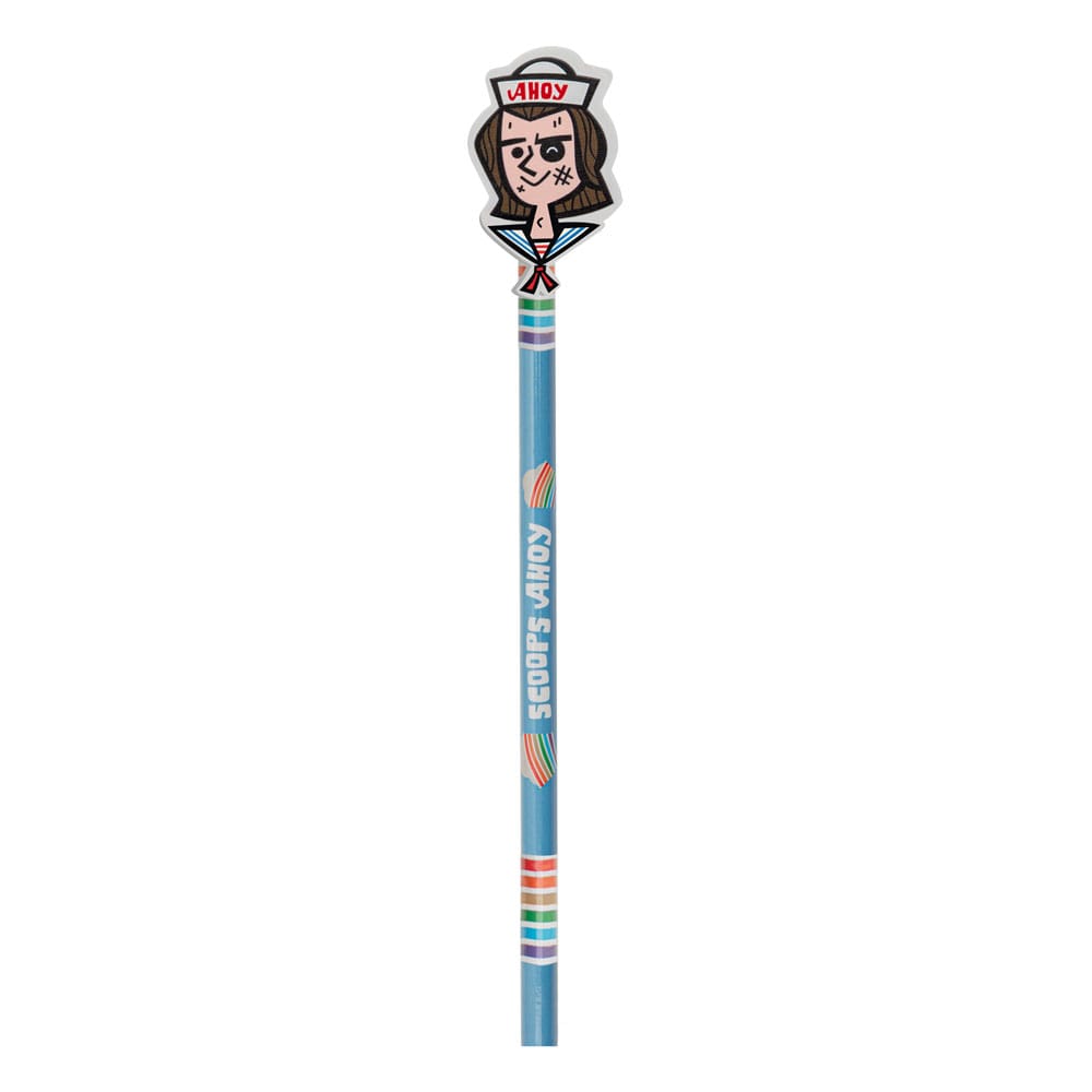 Stranger Things Pencil  Eraser Scoops Ahoy Steve