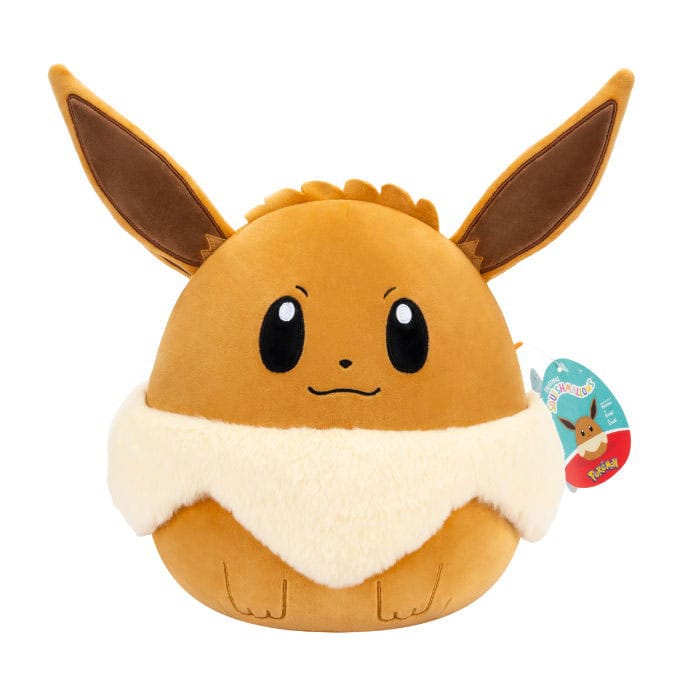 Pokémon Squishmallows Plüss Figura Eevee 25 cm