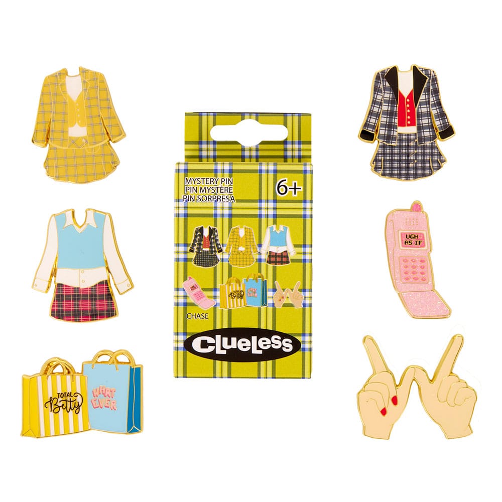 Paramount by Loungefly Enamel Pins Blind Doboz Clueless Válogatás (12)