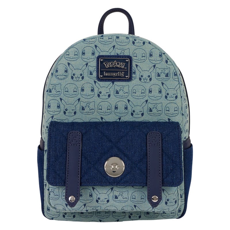 Pokemon by Loungefly Mini Hátizsák Faux Denim