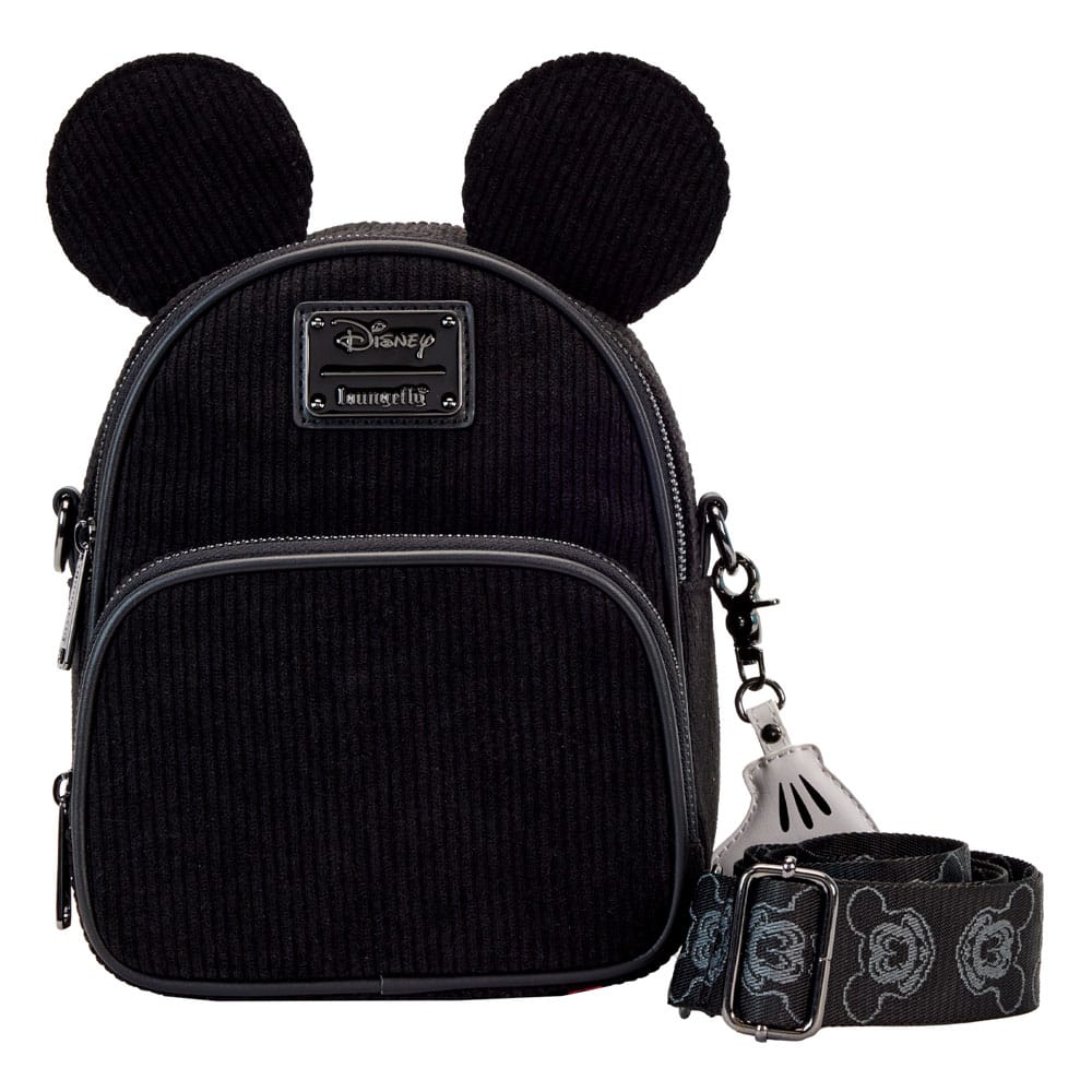 Disney by Loungefly Crossbody Mickey Mouse 100th Évfordulós Corduroy